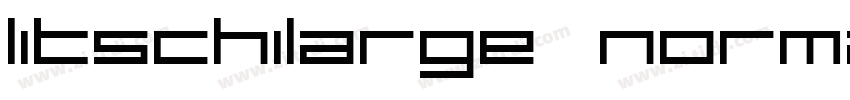 LitschiLarge Normal字体转换